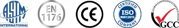 ASTM EN1176 CE ISO9001 GCC