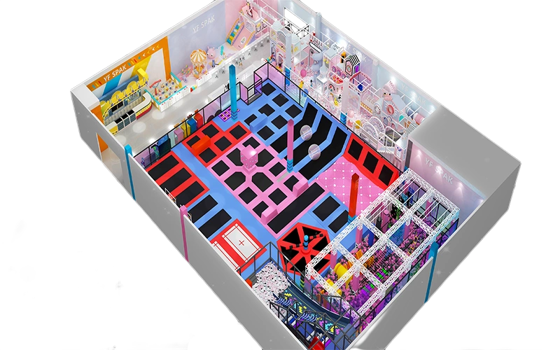 Free Design Indoor Adventure Sky Zone 