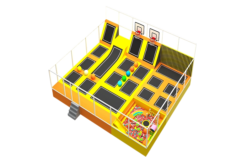 Commercial Small Indoor Playground Family Play