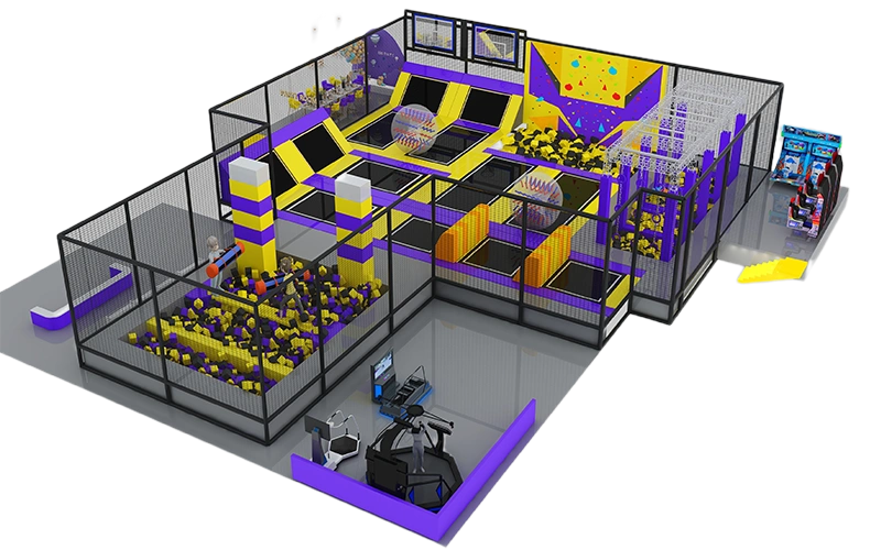 Cheap High Quality Indoor Trampoline Jump 