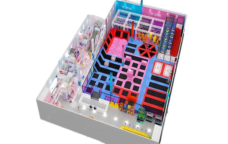 Free Design Indoor Adventure Sky Zone 