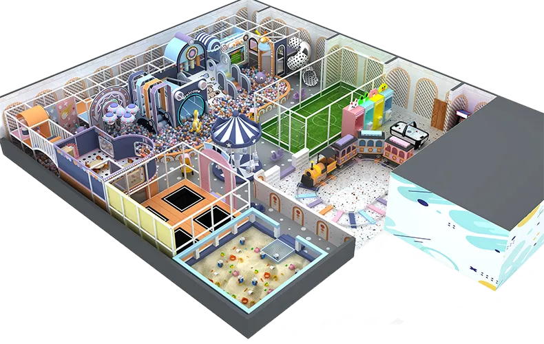 New Arrival Soft Play Center Equipment