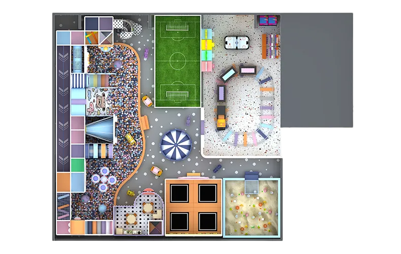 New Arrival Soft Play Center Equipment