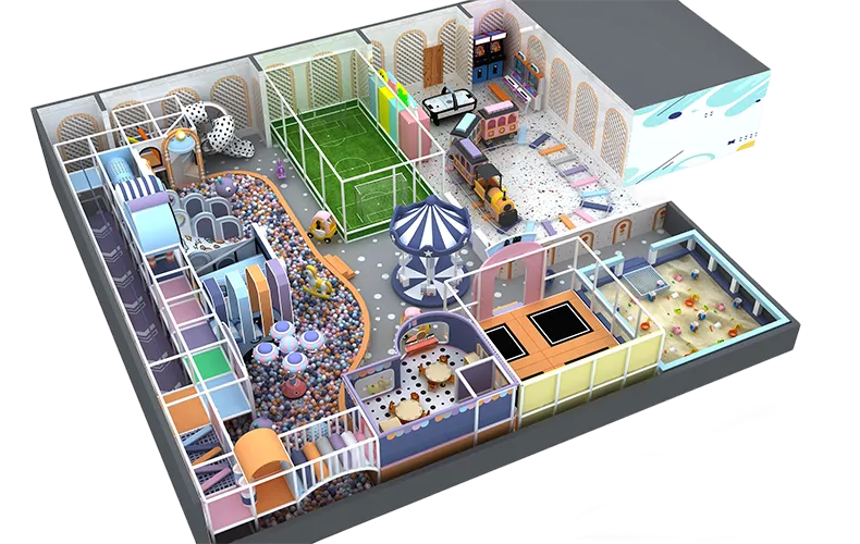 New Arrival Soft Play Center Equipment