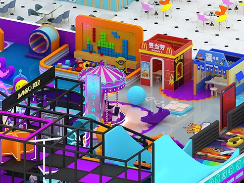Comprehensive Interactive Gaming Play Area