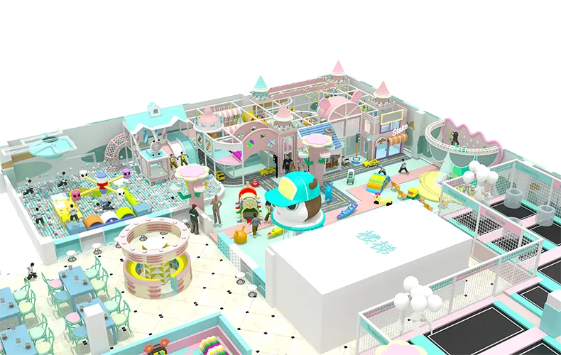 1300㎡ Large-Scale Indoor Amusement Theme Park