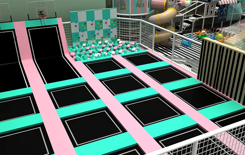 Macaron Castle Indoor Playground Equipment