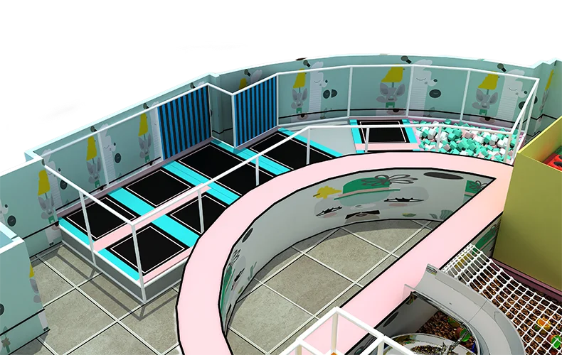 720㎡ Top-Tier Indoor Children's Playground Equipment