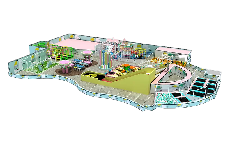 720㎡ Top-Tier Indoor Children's Playground Equipment
