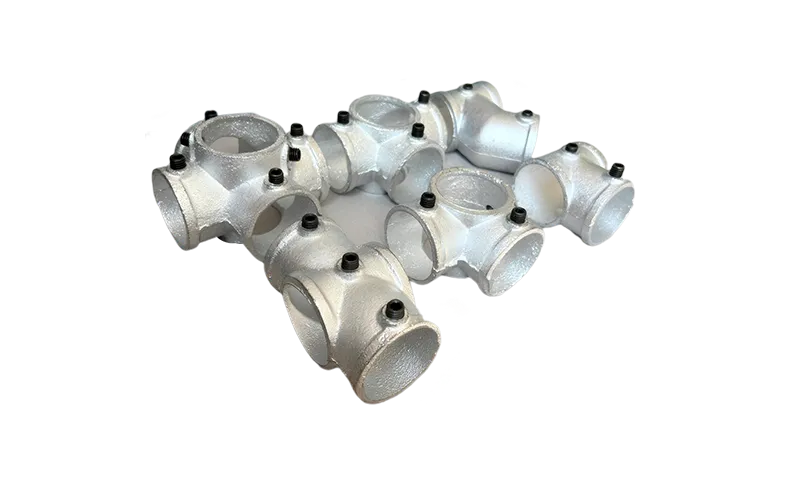 Scaffolding Playground Iron Pipe Fittings Fence Clamps Ductile Iron Pipe Fittings for Indoor Soft Play Area