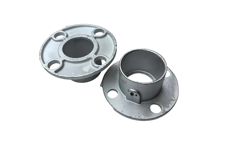Plastic/Metal Tube Foot Plate