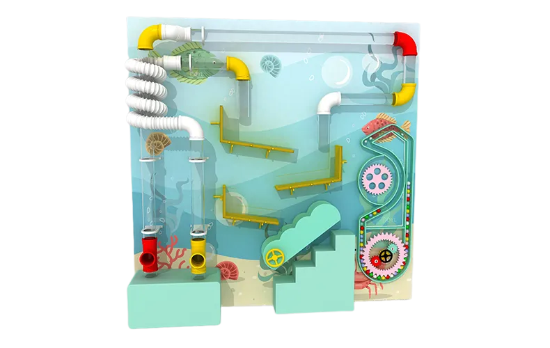 High Quality Indoor Interactive Science Wall Panel Tube Sensory Equipment Games For Kids