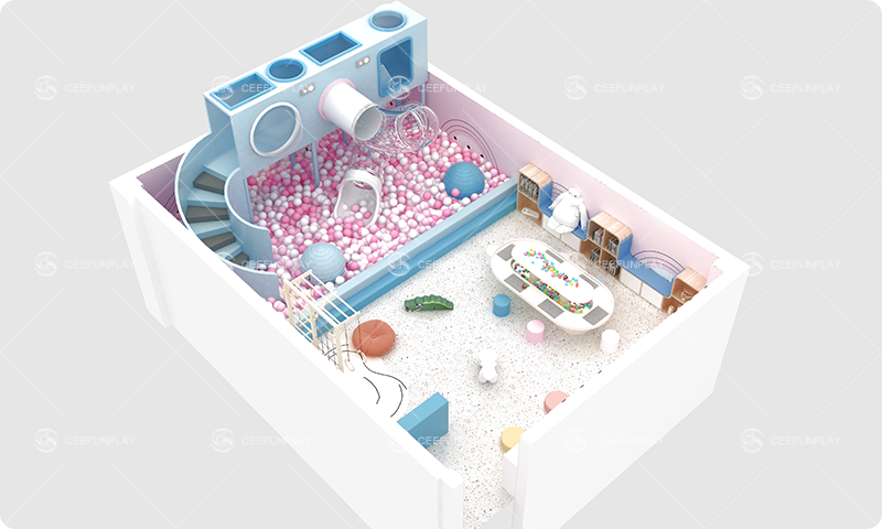 Small Indoor PlaygroundCompact Play Solutions for 100–300㎡ Spaces