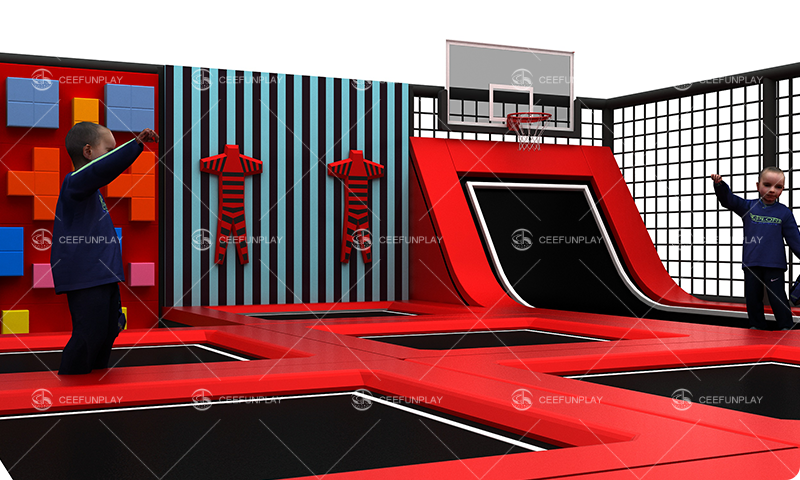 Kids Trampoline ParksSafe Trampoline Zones Designed for Children