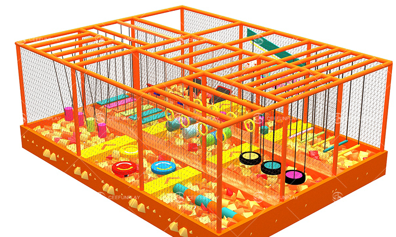 Ninja Obstacle CourseFull Obstacle Courses for Indoor Venues
