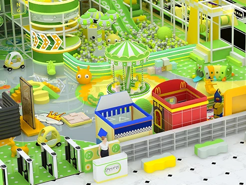 Multi-Activity Maze Game Zone