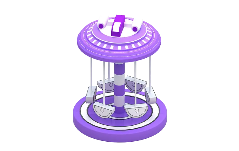 Customized Toddler Carousel Indoor Merry-Go-Round Electric Soft Play Equipment Kids Rides For Children's Soft Playground