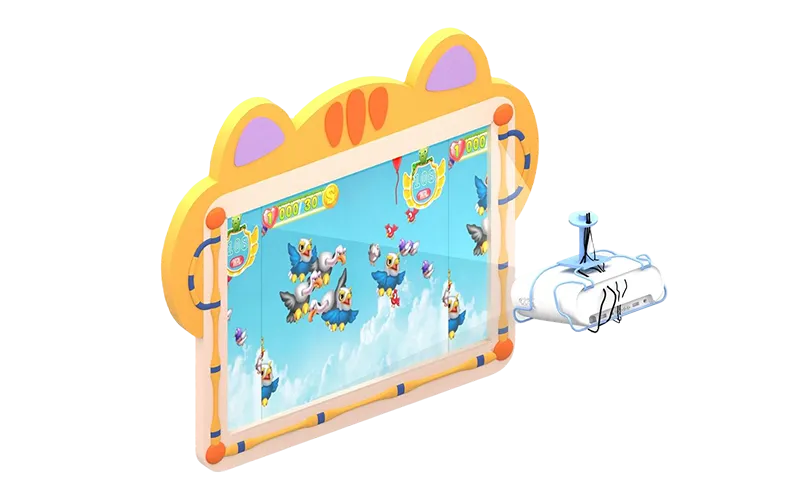 Indoor Amusement Park Ball Projection System Interactive Sensory Equipment Supplier
