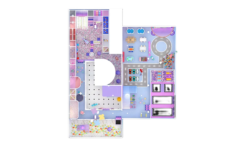 Indoor Rainbow Playset Supplier