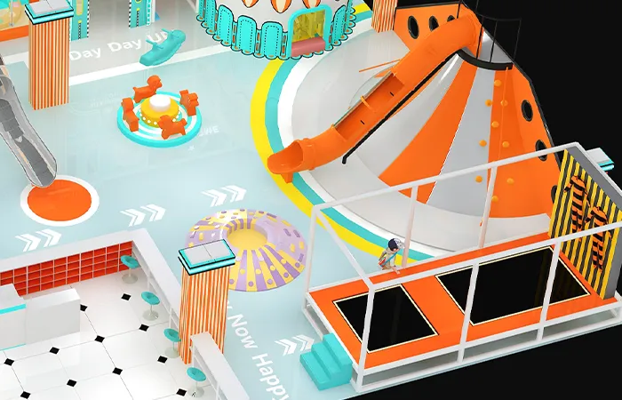 Extreme Challenge & Trampoline Area