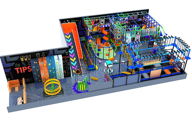 Space Exploration Station Themed Indoor Playground Equipment