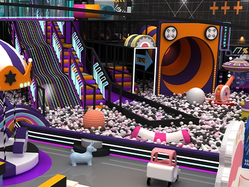 Younger Discovery Play Area Equipment Zone