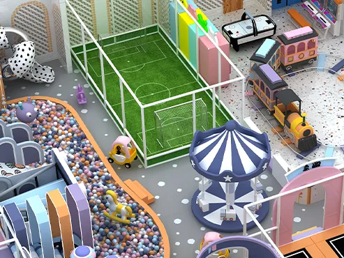 Central Interactive And Dynamic Entertainment Area
