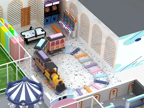 Peripheral Interactive Game Area