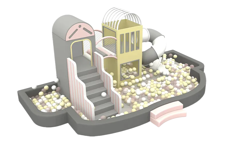 Small Role Playhouse Indoor Ball Pool Playground Set