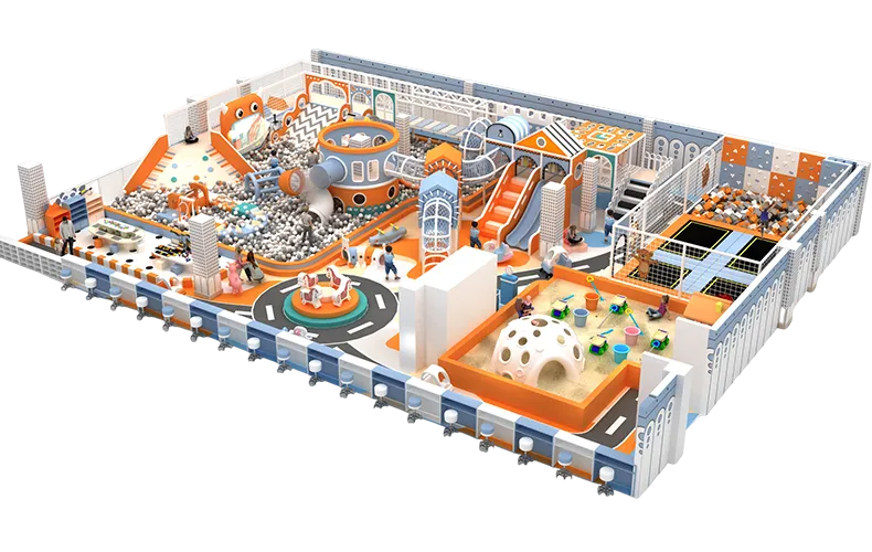 Soft Indoor Adventure Playground For Kids