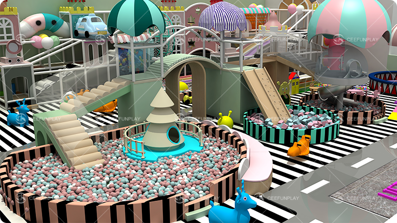Custom Indoor Playground Structure