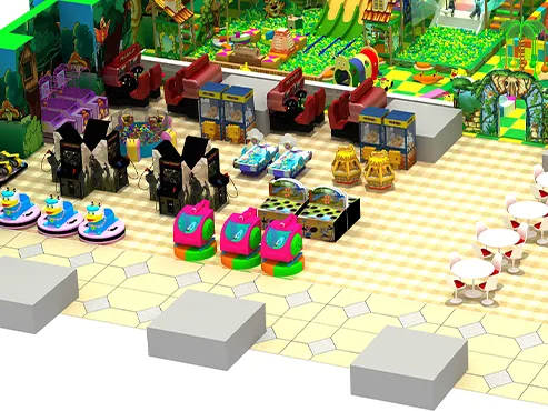 Rest and Arcade Gaming Area