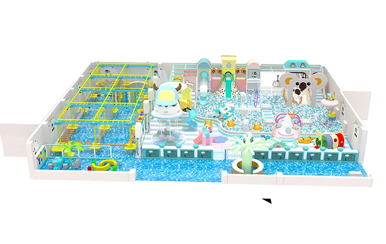 Rope Course Indoor Playground Equipment 