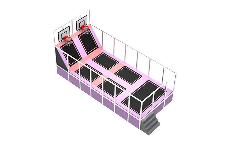 Creative Cheap Small Indoor Trampoline Park Equipment With Free Design