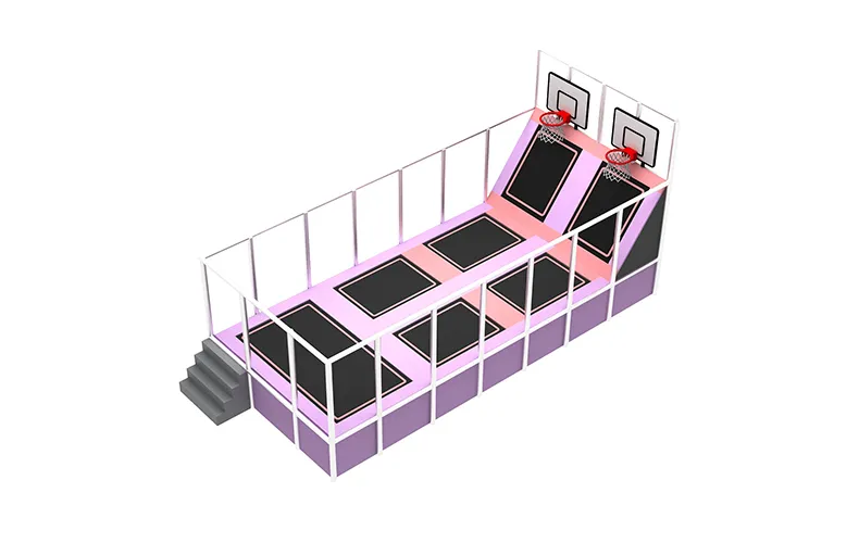 Creative Cheap Small Indoor Trampoline Park Equipment With Free Design 