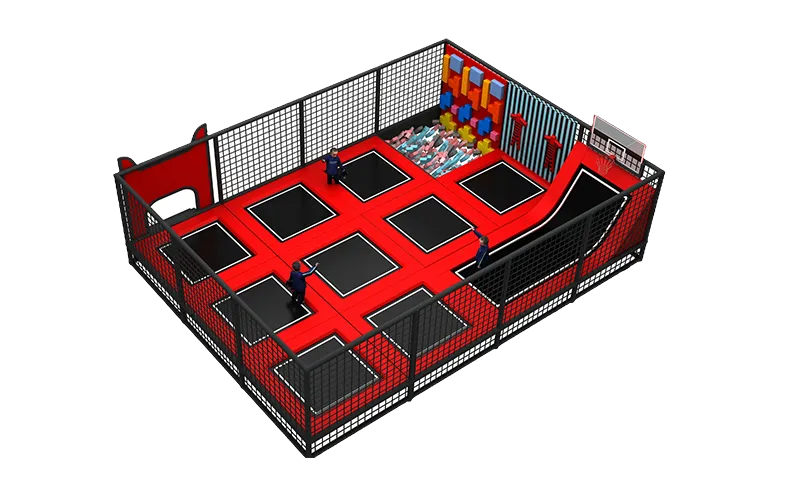 Commercial Grade Small Indoor Trampoline For Kids Sporting Equipment For Indoor Trampoline Park Playground for Sale