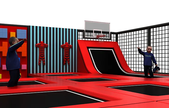 Commercial Grade Small Indoor Trampoline For Kids Sporting Equipment For Indoor Trampoline Park Playground for Sale