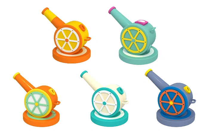 Kids Indoor Interactive Ball Blaster Game Air Ball Shooter Machine For Children Ball Cannon Play Center Fun