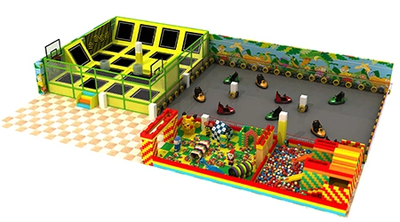 Indoor Trampoline Park With EPP Block Area